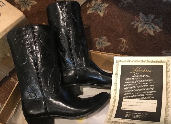 Men's Luchese boots $400