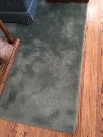 Green room sized rugs