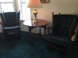Chairs and Side Tables