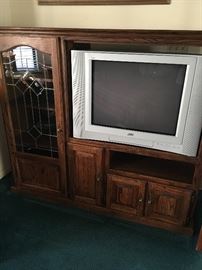 TV and media cabinet