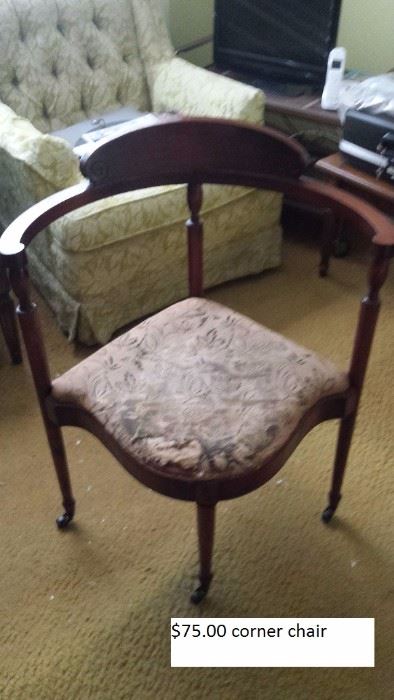 corner chair antique