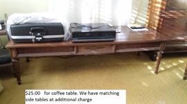 coffee table