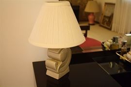 Pair of Mid-Century Art Deco Lamps