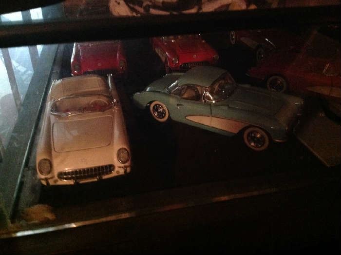 LOTS of die cast, vintage and other collectible cars.