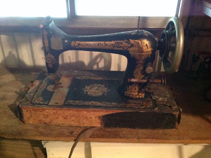 Antique Sewing Machine $ 80.00