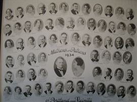 Matrons & Patrons 1934 of Portland & Vicinity