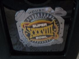 Houston super bowl pin