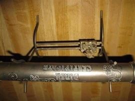 Birth certificate holder and stand