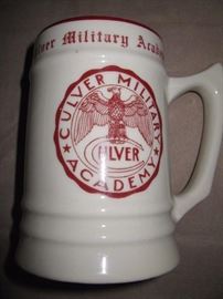 Culver military academy stein