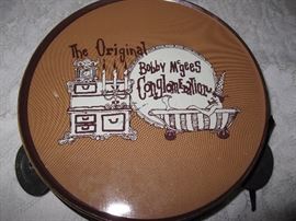The original Bobby McGees tambourine - conglomeration