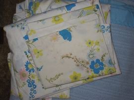 Vintage sheets - mid-century modern