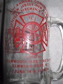 Volunteer firemen's mug