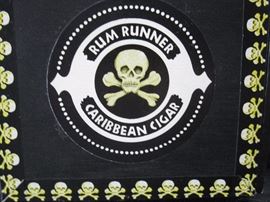 Rum Runner Caribbean cigar box