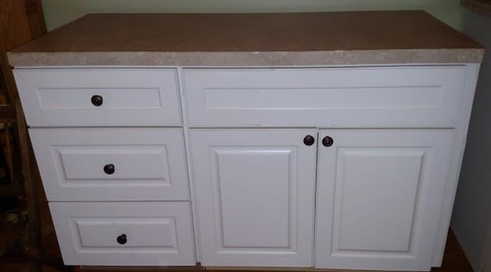 Cabinet with countertop