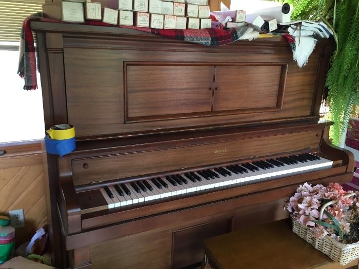 Player Piano with rolls