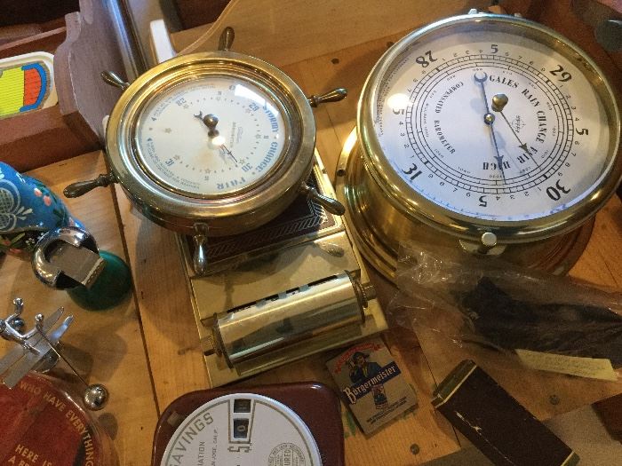 Vintage barometers