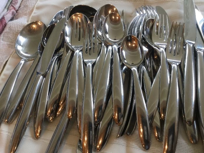 Modernist Yamazaki stainless flatware