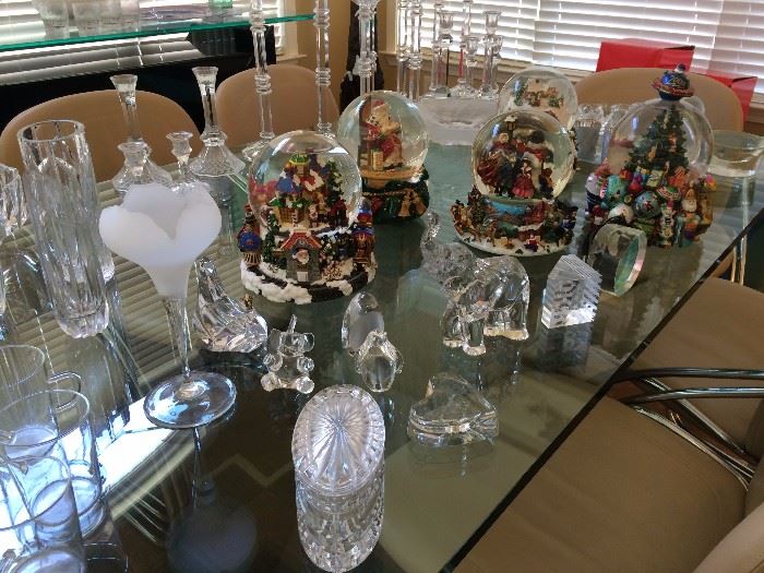 Waterford crystal vase, elephant, vases