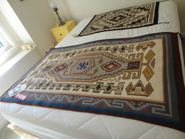 More Navajo woven rugs