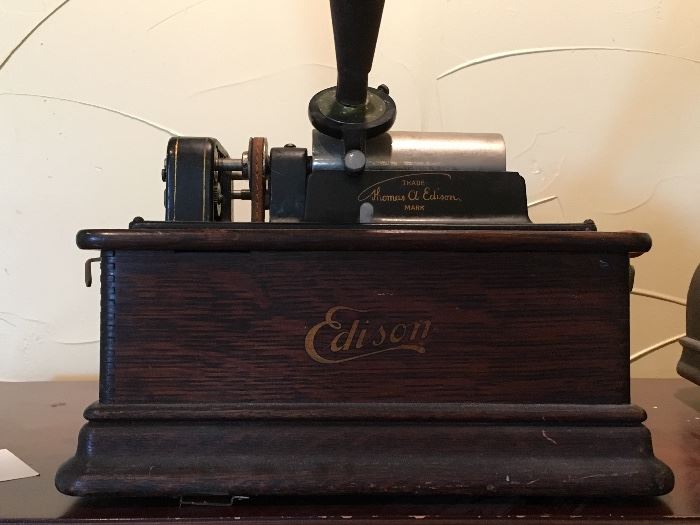 Antique Edison Phonograph
