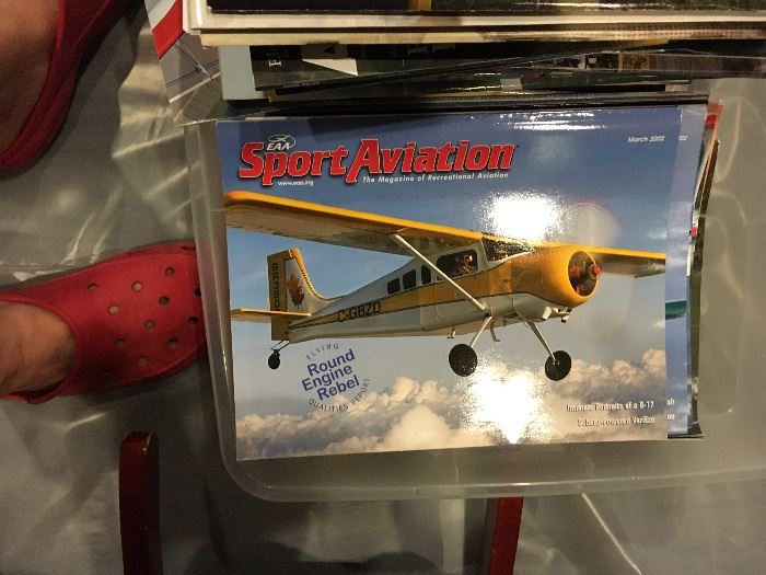 Over 50 Aviation magazines