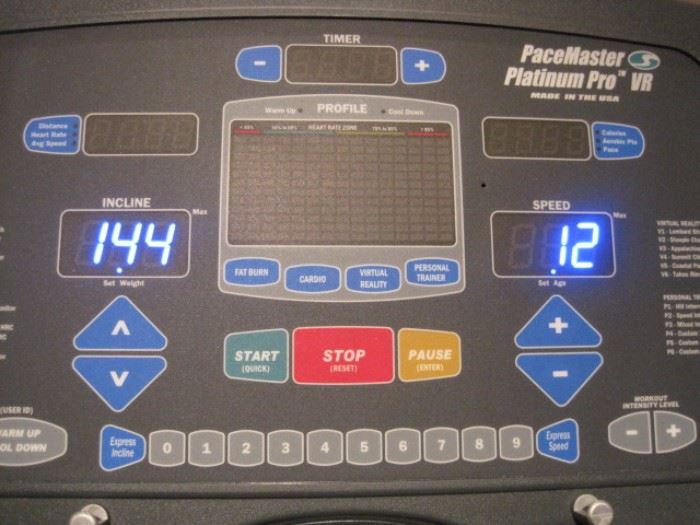 Pacemaster Treadmill.