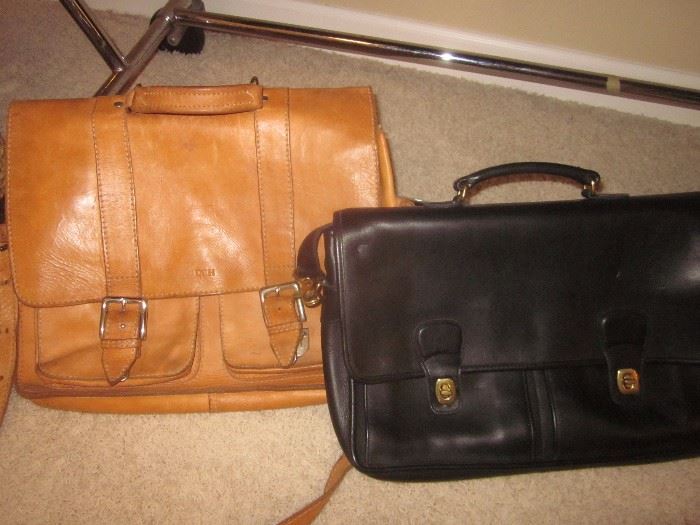 Leather Satchels, Coach leather bag