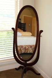 bedroom stand mirror