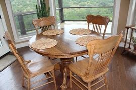 b. dining kitchen table