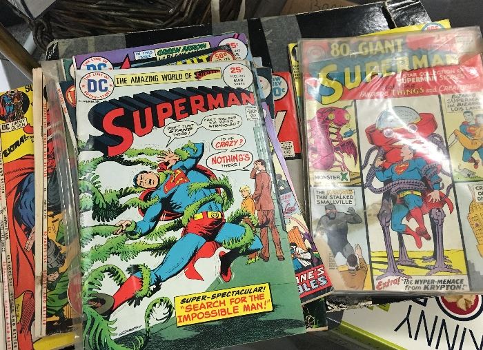 Vintage comic book collection