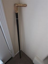 1881 Gold filled presentation Cane, Inscription!   A bit of History.   handle 3 3/4"x2 3/4"... 3' long   DISCOUNTED NOW $200  CK OUT;  http://www.ebay.com/itm/Vtg-ANTIQUE-19th-C-1880s-c-14K-GOLD-FILLED-HANDLE-CANE-WALKING-STICK-Ornate-/142078689770?hash=item21148cc1ea:g:vXAAAOSwtnpXp8pc