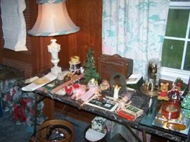 ALABASTER LAMP & SMALLS