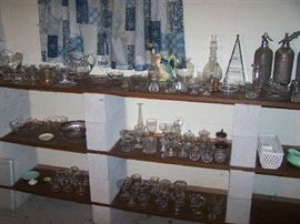 SELTZER BOTTLES & MORE GLASS