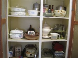 Corning Ware & kitchen items