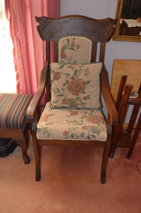 Beautiful Upholstered Vintage Chair