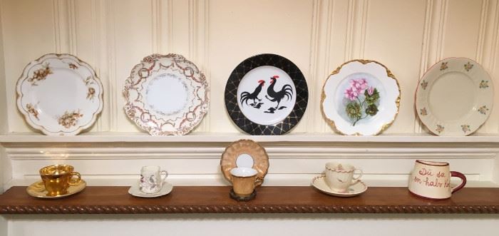 Wonderful Cabinet Plates and Cups and Saucers