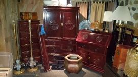 Oriental Themed Bedroom Set