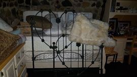 Heart Shaped Wrought Iron Bed Frame