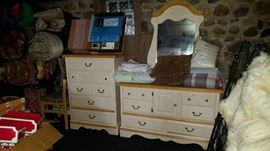 Formica & Wood Child's Bedroom Set