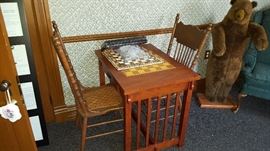 Chess / Checkers Table