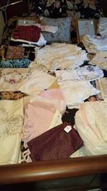 Tons of Linens & Lace
