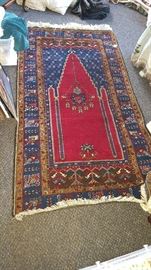 Hand Knotted Turkish Prayer Rug