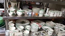 Spode Christmas Tree China Set