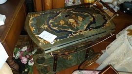 Inlaid Italian Beverage Cart