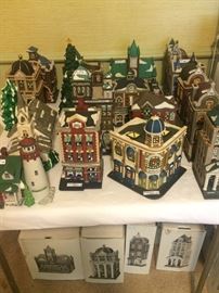 Christmas village selections