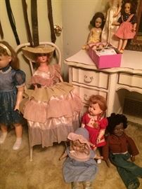 Vintage doll selections