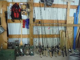 FISHING AND CAMPING ITEMS