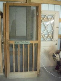 SCREEN DOORS