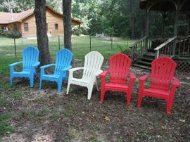 VINYL ADIRONDAK CHAIRS