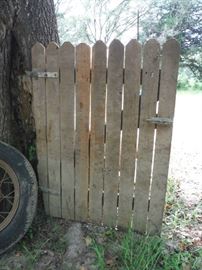 OLD WOODEN GATE